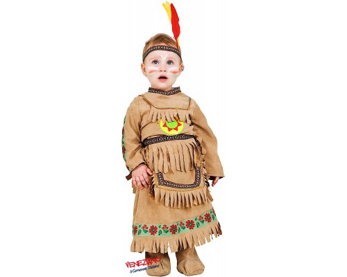 Costume di carnevale PICCOLA INDIANA